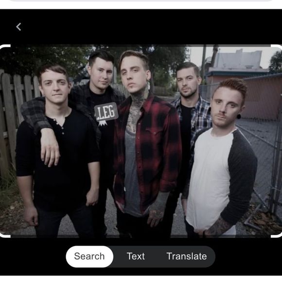 For the fallen dreams American metal core band t shirts - Picture 3 of 4